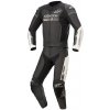 dvoudílná kombinéza GP FORCE, TECH-AIR 5 kompatibilní, ALPINESTARS (černá/bílá,