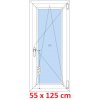 Soft Plastové okno 55x125 cm, otváravé a sklopné