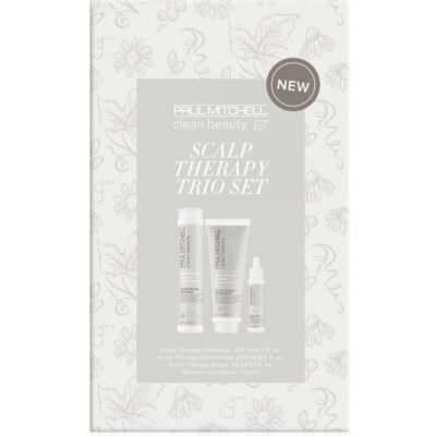 Paul Mitchell Clean Beauty Scalp Therapy šampon 250 ml + kondicionér 250 ml + sérum 50 ml