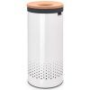 Kôš na bielizeň 35 l, s korkovým uzáverom, biela, Brabantia