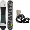 Gravity Silent 24/25 pánsky snowboard + Gravity Indy stone/black viazanie + zľava 20 € na príslušenstvo - 159 cm + L (EU 42-45)