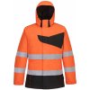 PORTWEST HI-VIS PW275 / Reflexná softshellová bunda - HV oranžová/čierna L