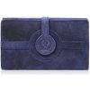 Paolo Peruzzi Dámska veľká kožená peňaženka vintage | modrá T-134-HDB