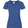 Fruit of the Loom Dámske triko 61-372-0 Retro Heather Royal M
