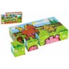 Teddies Kostky kubus Moje první zvířátka dřevo