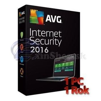 AVG Internet Security 2016 1 lic. 12 mes.