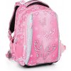 Bagmaster VEGA 23 A školský batoh - motýliky ružová 22 l 230241
