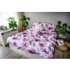 3 dielne obliečky bavlnený satén Peony 200x140cm+90x70cm TiaHome
