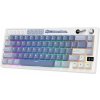 Royal Kludge RK M65 Ocean Blue Gaming Keyboard Cream switch