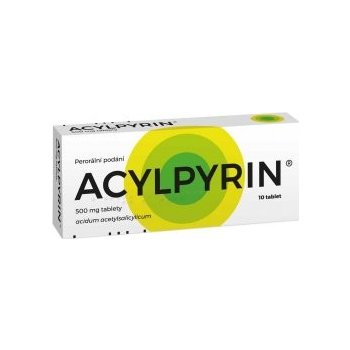 Acylpyrin 500 mg šumivé tablety tbl.eff. 10 x 500 mg