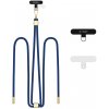 Šnúrka na telefon/popruh na telo Tech-Protect C2S Rope Crossbody Strap Navy Blue/Gold