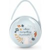 SUAVINEX | DUO krabička na cumlíky WONDERLAND - SVETLO MODRÁ