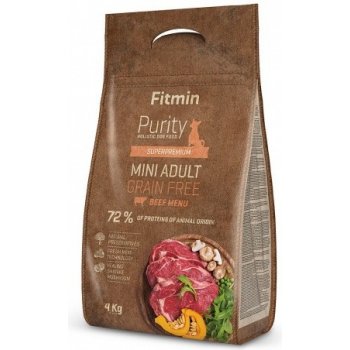 Fitmin Purity GF Adult Mini Beef 4 kg