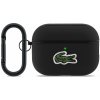 Lacoste Petit Pique Croc Logo Patch puzdro pre AirPods Pro 3 Black