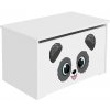 Truhlica kufor úložný box na hračky DARIA panda