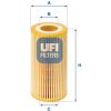 25.039.00 - Olejový filter UFI