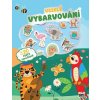 Veselé vybarvování se super samolepkami Zvířátka -