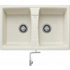 Blanco LEXA 8 biela soft 527098 + Blanco MILA chróm 519414