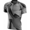 Northfinder Pánske cyklistické tričko na polovičný zips DEWEROL black M TR-3537MB