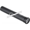 Rúra Geberit Silent-PP s hrdlom: d=40mm, L=25cm 390.101.14.1 -