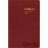 BIBLIA. Starý a Nový zákon, s mapami -stredný formát / SSV - bordová