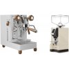 Lelit MaraX3 PL62X3, white + Eureka Mignon Specialita, CR cream