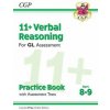 11+ GL Verbal Reasoning Practice Book & Assessment Tests - Ages 8-9 (with Online Edition) (CGP Books)(Brožovaná)