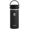 Hydro Flask Wide Mouth with Flex Sip Lid 16 oz Čierna
