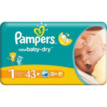 Pampers New baby 3 43 ks