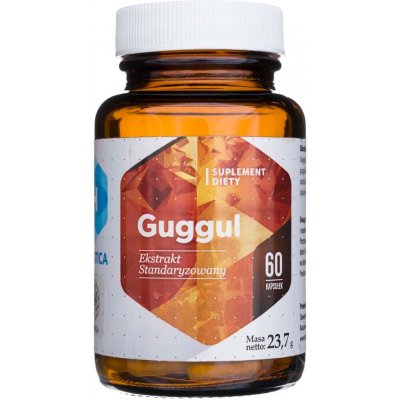 Hepatica Guggul štandardizovaný extrakt 60 Veg kapsúl