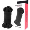 Darkness Kinbaku Cotton Rope Black 10m - Lano