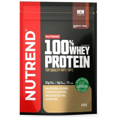 Nutrend 100% Whey Protein 400 g jahoda