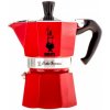 Bialetti Moka Express 3 šálky 150 ml červená