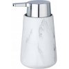 Ručný dávkovač mydla stojaci Wenko 330 ml biely