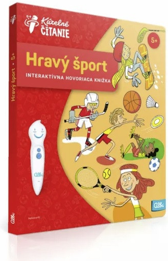 Hravý šport - hovoriaca interaktívna kniha (Kúzelné čítanie) - neobsahuje ceruzku Albi - Kublanka, Katka Makara