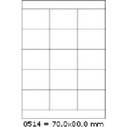 Položiť otázku Samolepicí etikety 70 x 50,8 mm, 15 etiket, A4, 100 listů -  Heureka.sk