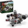 LEGO 75321 Mikrostíhačka Star Wars Razor Crest s mandalorianskou bojovou loďou a figúrkou Mandaloriana, kreatívna hračkárska súprava pre deti od 6 rokov