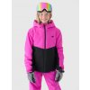4F Dievčenská technická bunda TTJAF542 - Ružová, 128 Ružová, 128