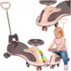 KIK LED balančné odrážadlo Swing FIX S2 s rukoväťou fialová, max. 100 kg