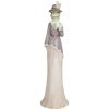 Clayre & Eef Dekorácie žabie slečna v šatách - 7 * 7 * 32 cm - Clayre & Eef