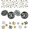 Amscan Konfety trblietavá zlatá 50