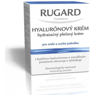 RUGARD HYALURÓNOVÝ KRÉM hydratačný pleťový krém pre zrelú a suchú pokožku 50 ml