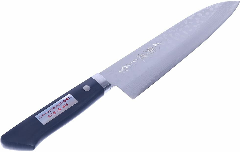 MIKI HAMONO SEISAKUSHO Japonský kuchársky nôž Gyuto s damaškovým vzorom VG10 180 mm UF067