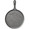 LODGE litinová pánev na palačinky 26cm Wanderlust