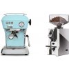 Ascaso Dream ONE, Kid Blue + Eureka Mignon Specialita Compatto, CR chrome