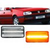 LED SMEROVKY BLINKRE VW GOLF III 3 1991-1995 BIELE KRIŠTÁLOVÉ 15LED