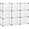 SONGMICS Úložný regál LPC502W