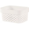Curver Košík Infinity Dots 1,4L 12,5x16,7x8,3 cm biely