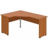 OFFICE PRO s.r.o. HOBIS kancelársky stôl pracovný tvarový, ergo pravý - GEV 60 P, čerešňa