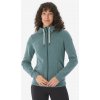 QUECHUA Dámska turistická mikina NH500 zelená XS
